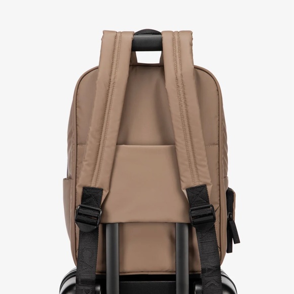 Luka 15 inch Laptop Backpack in Chocolate - Picture 3 of 9